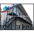 colored steel two layer prefab houses